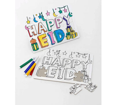 Happy Eid Puzzle LITTLE MUSLIM CRAFT