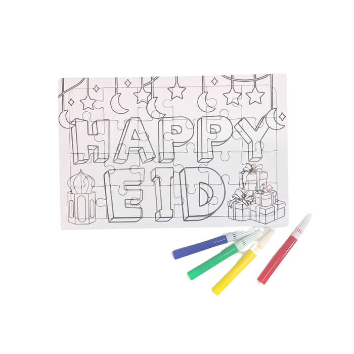 Happy Eid Puzzle LITTLE MUSLIM CRAFT