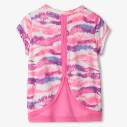 Hatley Mesh Trim Top - Candy Ombre-S25COK1890 4-Pumpkin Pie Kids Canada
