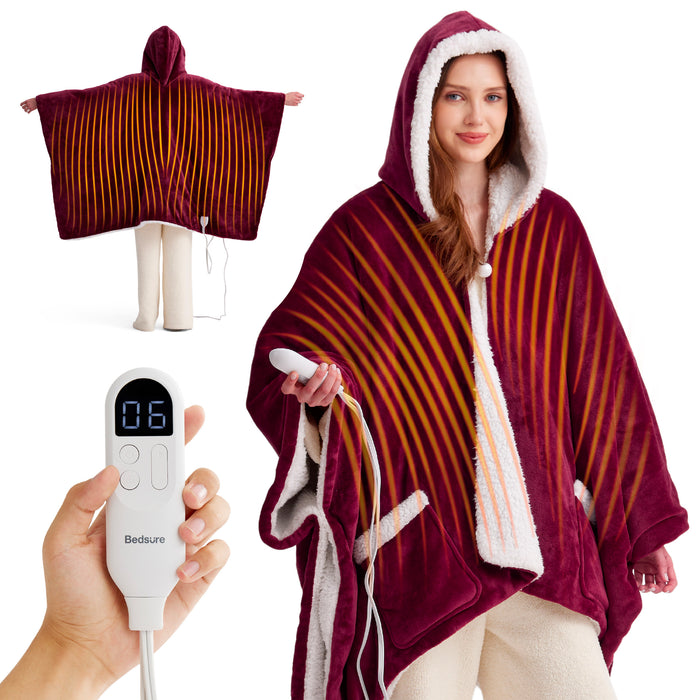 Burgundy / Throw