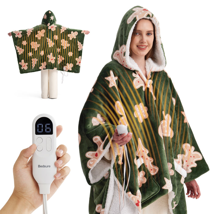 Green Gingerbread Man / Throw