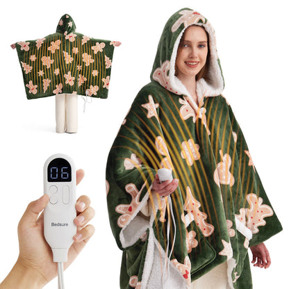 Green Gingerbread Man / Throw