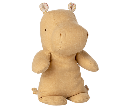 Hippo, Small - Cream yellow
