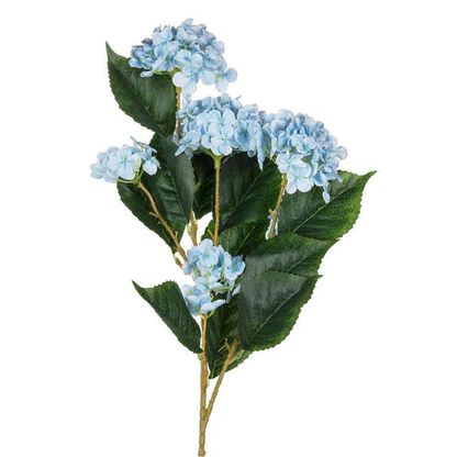 Hydrangea Branch in Blue