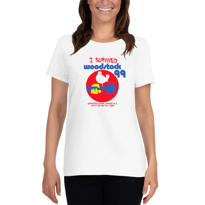 I Survived Woodstock 99 Women's Short-Sleeve T-Shirt