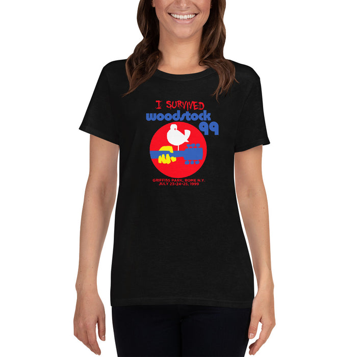 I Survived Woodstock 99 Women's Short-Sleeve T-Shirt