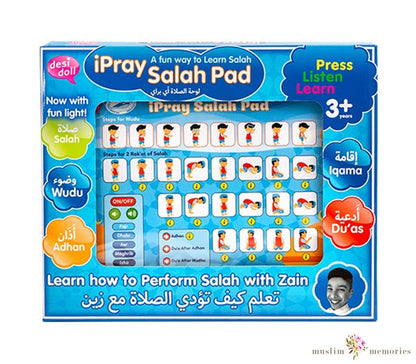 iPray Salah Pads (Boy) Now with Kickstand & Lights! Muslim Memories