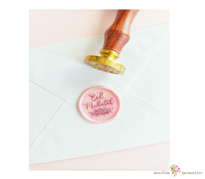EID MUBARAK WAX SEAL STAMP