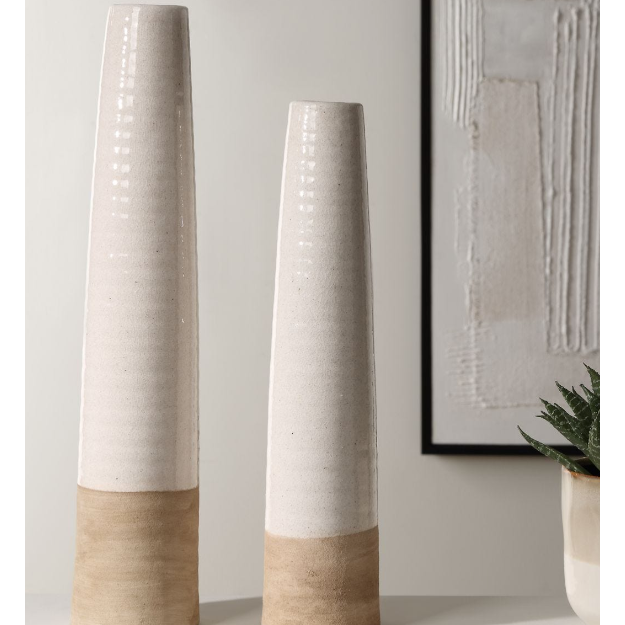 Ivory Sands Vase