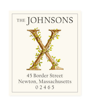 Ivy X - Return Address Labels