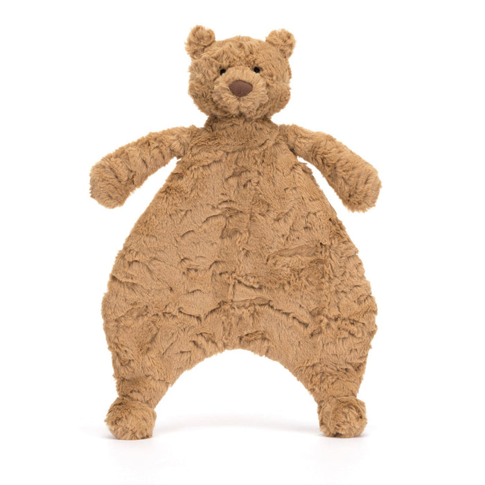 Jellycat Bartholomew Bear Comforter-CMF4BAR-Pumpkin Pie Kids Canada