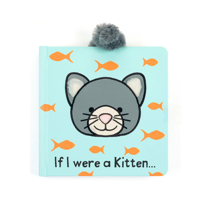 Jellycat If I Were A Kitten Board Book-BB44KIT-Pumpkin Pie Kids Canada