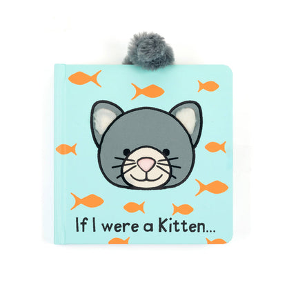 Jellycat If I Were A Kitten Board Book-BB44KIT-Pumpkin Pie Kids Canada