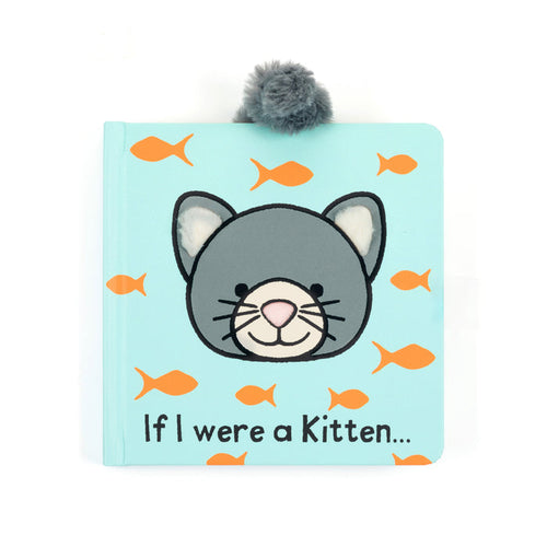 Jellycat If I Were A Kitten Board Book-BB44KIT-Pumpkin Pie Kids Canada