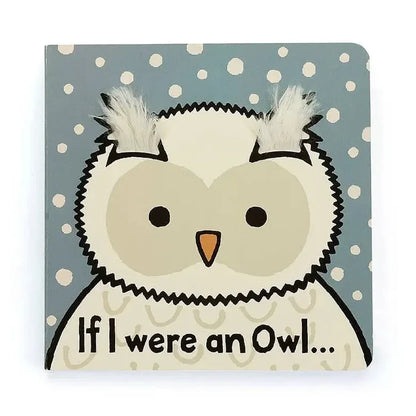Jellycat If I Were An Owl Board Book-BB444OWLN-Pumpkin Pie Kids Canada