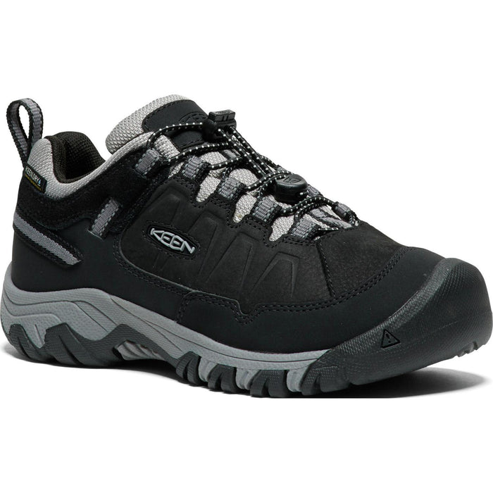 Keen Targhee IV WP Hiker - Black/Steel Grey-1029564 1-Pumpkin Pie Kids Canada