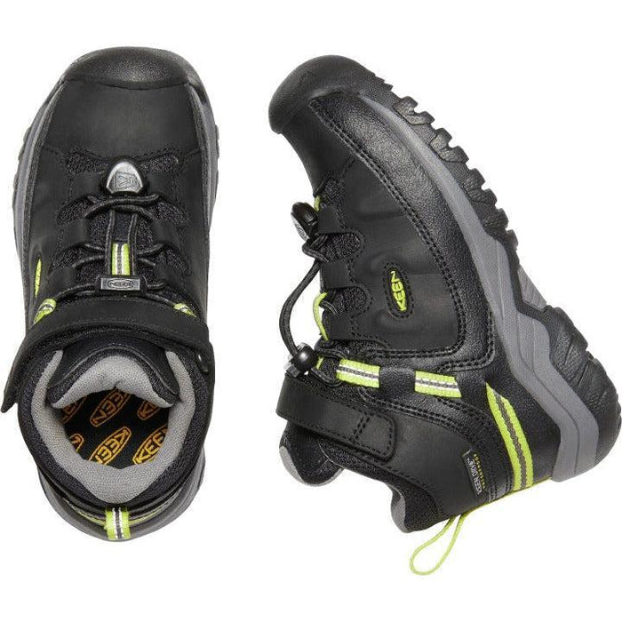 Keen Targhee Mid WP Hiker - Black/Steel Grey-1026297 10-Pumpkin Pie Kids Canada