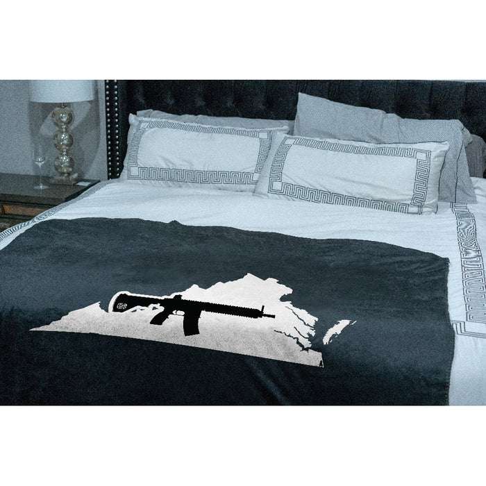 Keep Virginia Tactical Sherpa Throw Blanket