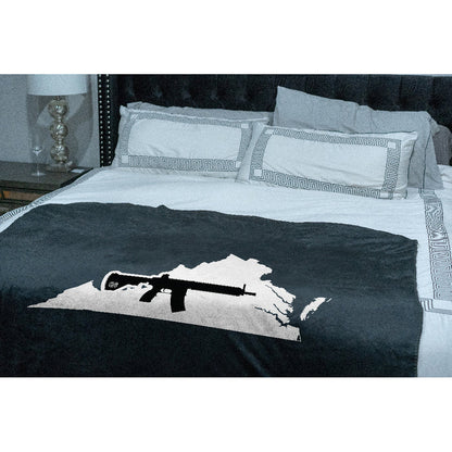 Keep Virginia Tactical Sherpa Throw Blanket