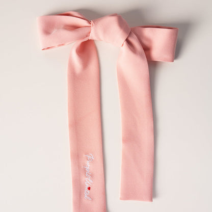 Kids Girls Dress in Peach with Soft Comfort Fabric, Waist Belt & Collared Neck