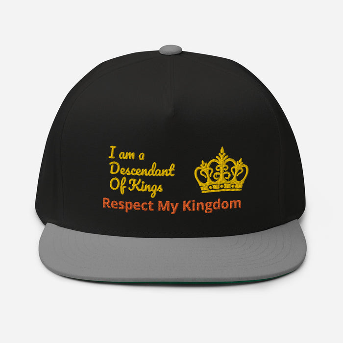 King Flat Bill Cap