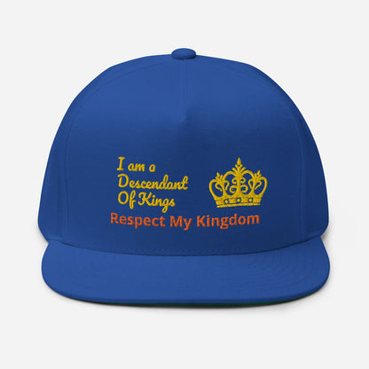 King Flat Bill Cap