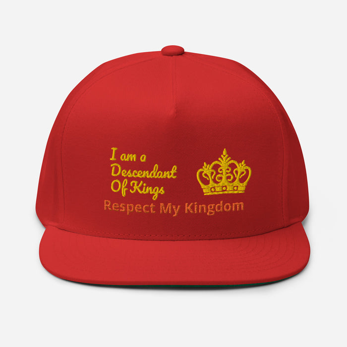 King Flat Bill Cap