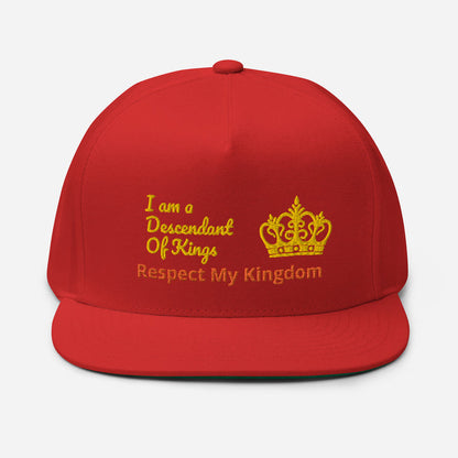 King Flat Bill Cap