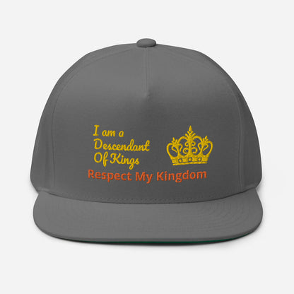 King Flat Bill Cap