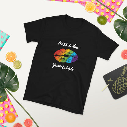 Kiss Who You WishShort-Sleeve Unisex T-Shirt