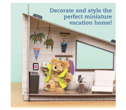 Klutz: DIY Miniature Cozy Bear Cabin SCHOLASTIC