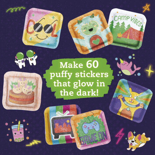 Klutz: Make Your Own Glow-in-the-Dark Puffy Stickers (Copy) SCHOLASTIC
