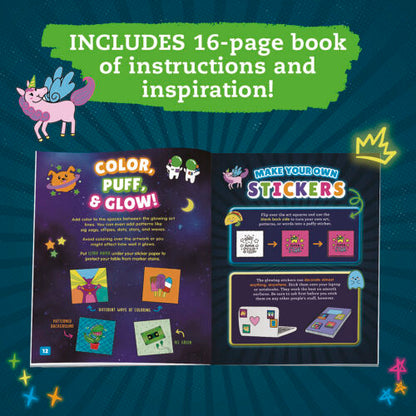 Klutz: Make Your Own Glow-in-the-Dark Puffy Stickers (Copy) SCHOLASTIC