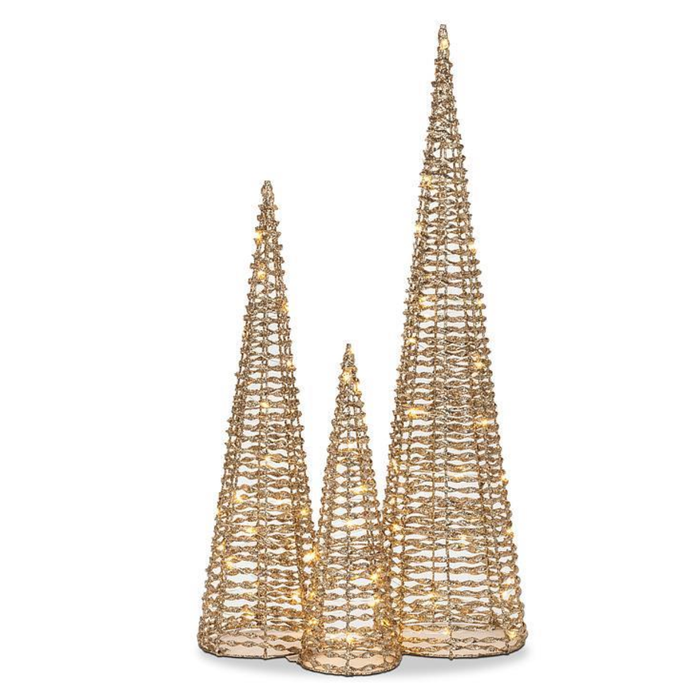LED Ribbon Cone Tree