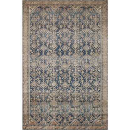 Lenna Indigo & Natural Area Rug
