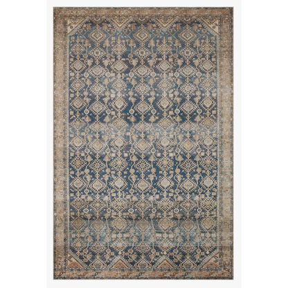 Lenna Indigo & Natural Area Rug