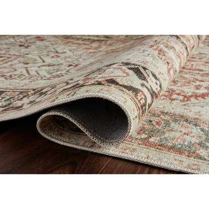 Lenna Rust & Charcoal Area Rug