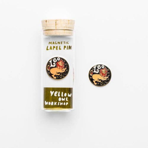 Leo Magnetic Lapel Pin
