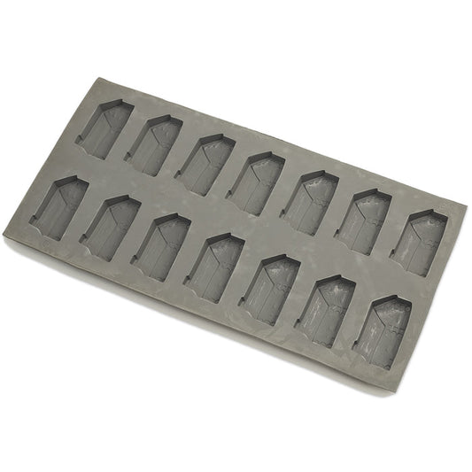 Log Cabin  Rubber Candy Mold (14 Cavity)
