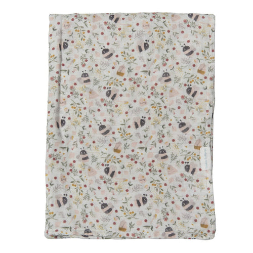 Loulou Lollipop Muslin Swaddle Blanket - Bumble Bees-SWBMB-Pumpkin Pie Kids Canada