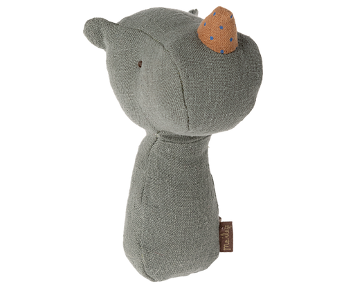 Lullaby Friend Rattles, Rhino - Pine