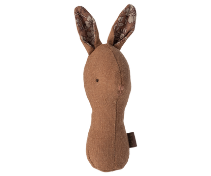 Lullaby friends, Bunny rattle - Chocolate