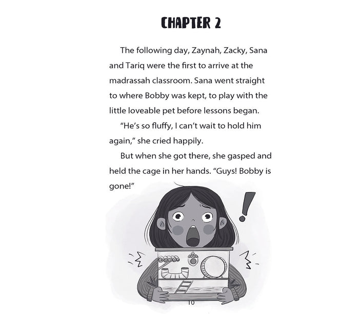 Madrassah Mysteries: The Case of the Great Gerbil Escape Muslim Children's Book