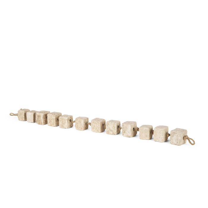 Mala Beige Cube Garland