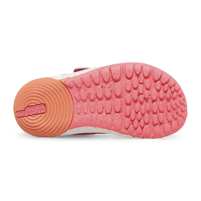 Merrell Bare Steps H20 Sandal - Pink/Coral-ML167567 4.5 M-Pumpkin Pie Kids Canada