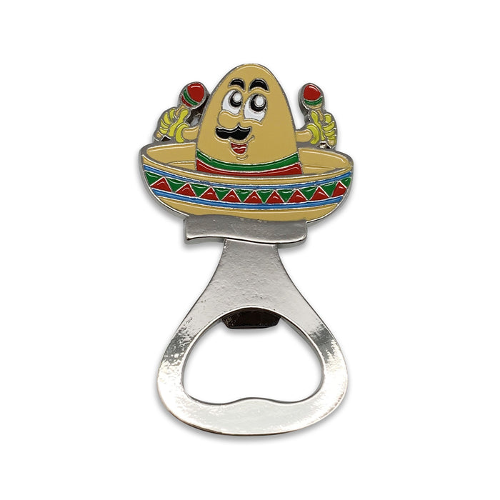 Metal Beer Bottle Opener Mexican Sombrero Party Favor - ScandinavianGiftOutlet