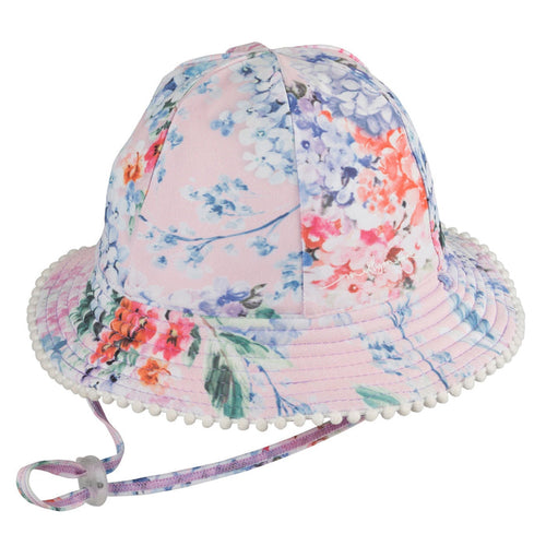 Millymook Reversible Floppy Hat - Coco-HMX-0083-404 S-Pumpkin Pie Kids Canada