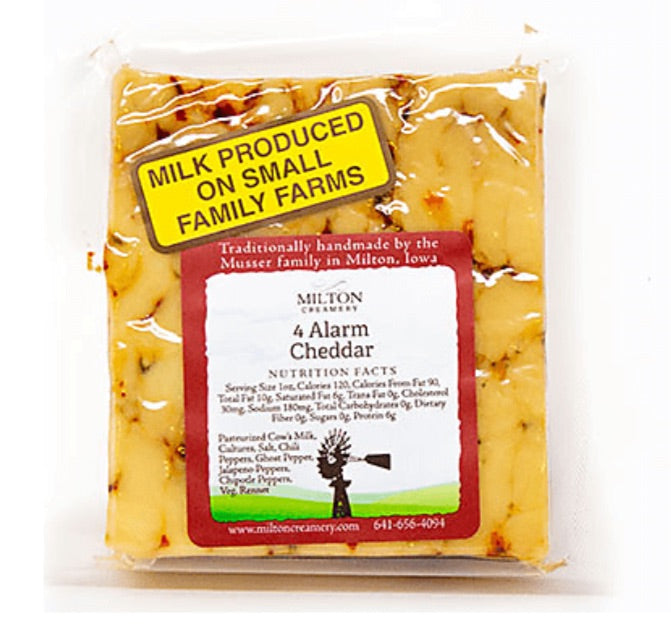 Milton cheddar Cheeses