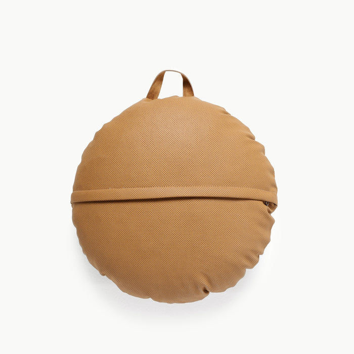 Camel / Circle@Back detail on the Camel Mini Circle Floor Cushion