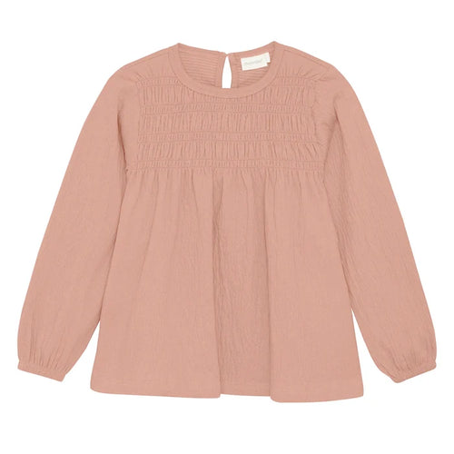 Minymo Blouse - Misty Rose-124040-5240 3-Pumpkin Pie Kids Canada